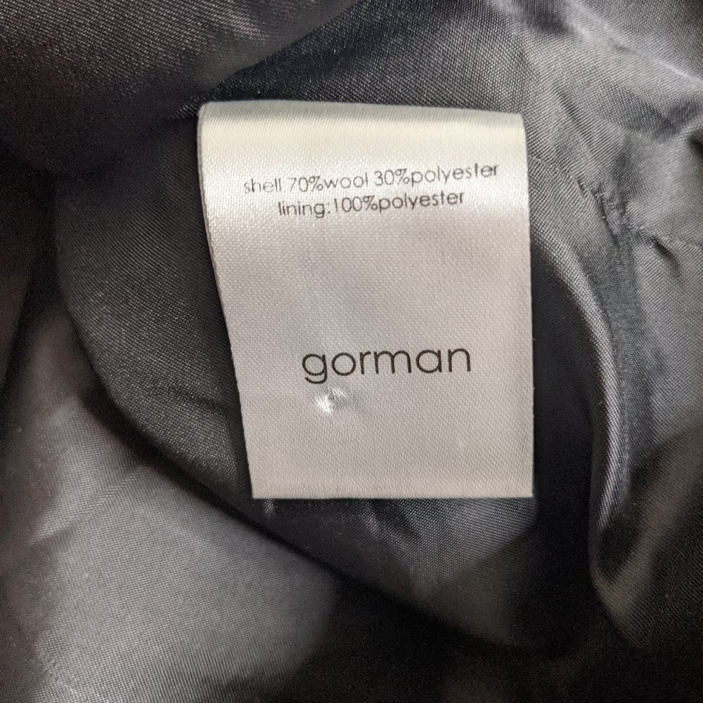 Gorman blue wool blend zip jacket - Picture 6 of 7
